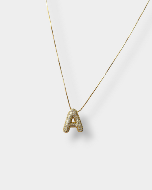 Chunky Diamond Initial