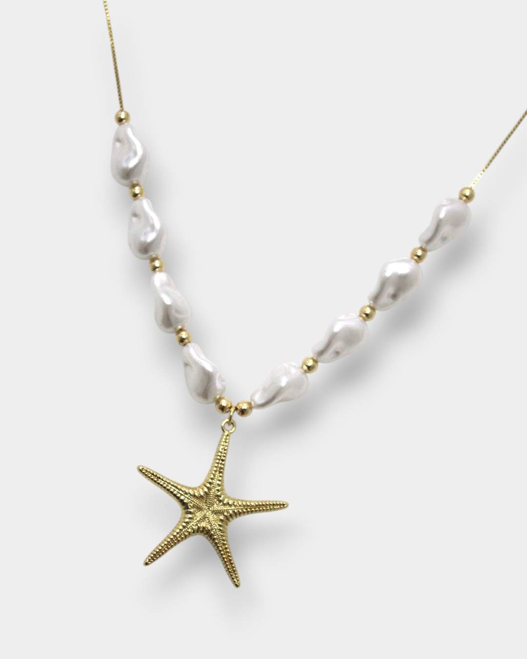 Sea star necklace