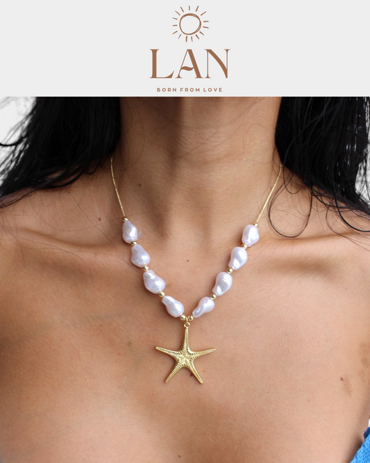 Sea star necklace