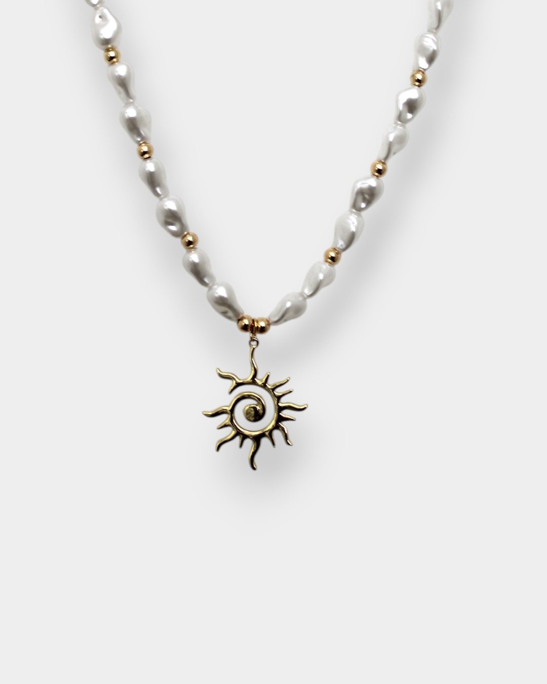 Golden Sun Necklace
