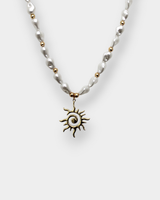 Golden Sun Necklace