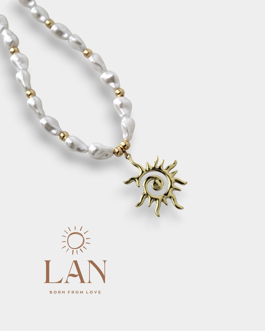 Golden Sun Necklace