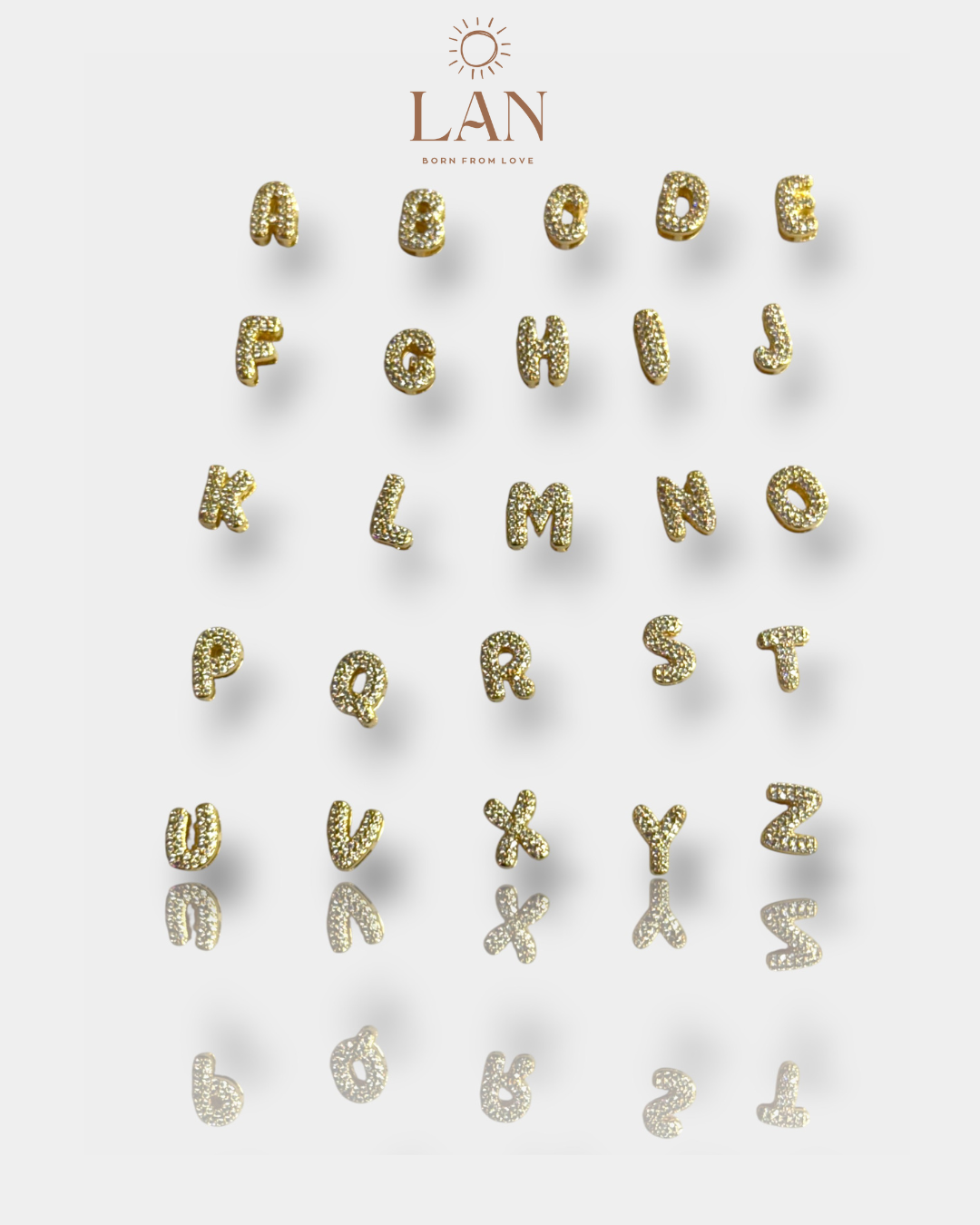 Custom Name Necklace-Gold Plated 18k
