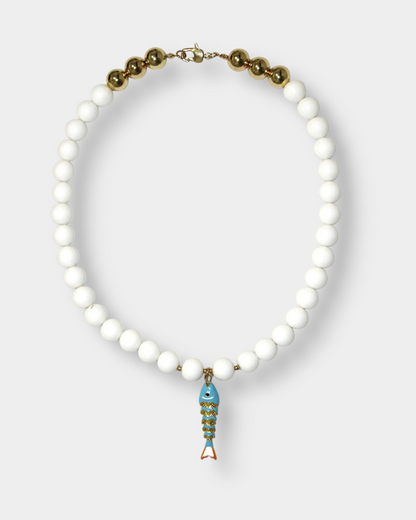 Blue Coral & Koi