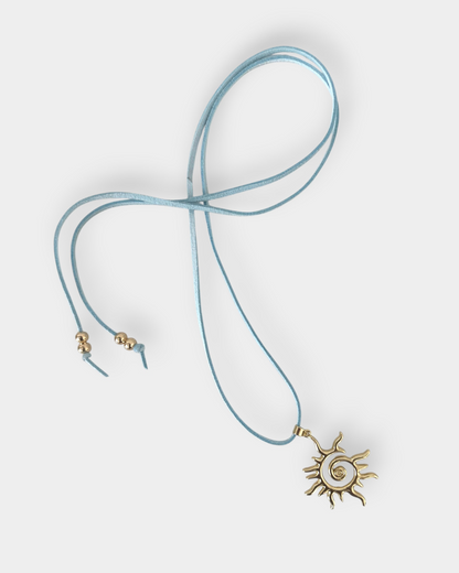 Sun Spell Ribbon Necklace